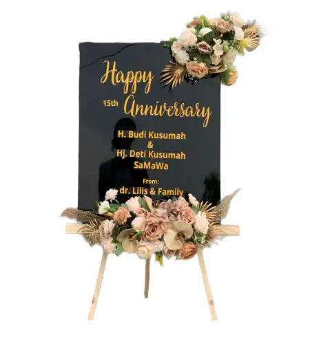 Papan Bunga Akrilik Pegambiran